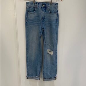 NWT J Crew Slouchy Boyfriend Jeans Light wash Size 23 (26” Waist).